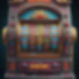 A captivating display of colorful slot machine symbols