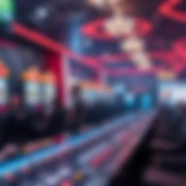 A serene gaming environment promoting responsible gaming practices