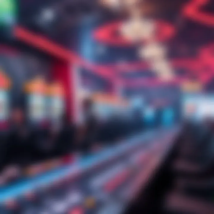 A serene gaming environment promoting responsible gaming practices