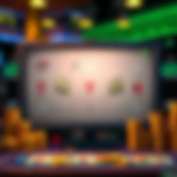 A strategic diagram illustrating winning strategies for online slots