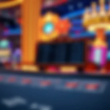 Strategic Betting Options in Treasure Island Table Games Strategic betting options displayed at a Treasure Island table game.