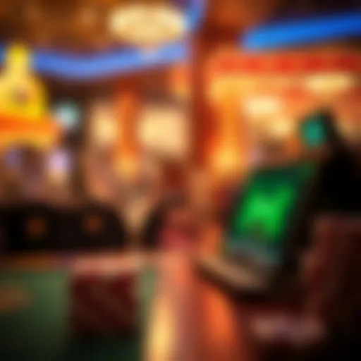 Visual depicting the allure of online casino bonuses