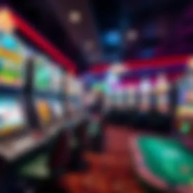 Illustration of online video poker environment