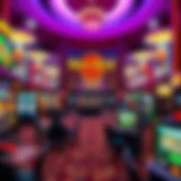 An overview of Hard Rock Casino's vibrant atmosphere