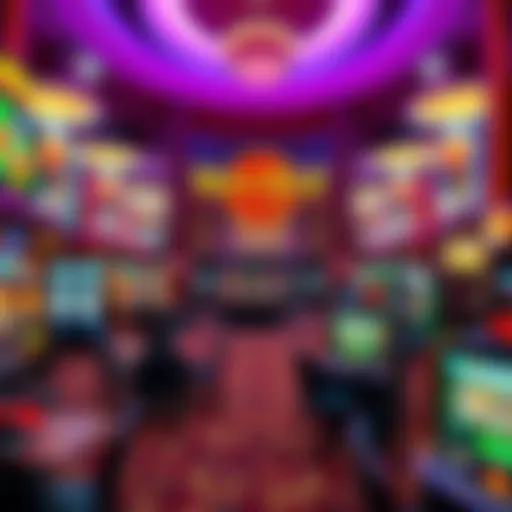 An overview of Hard Rock Casino's vibrant atmosphere