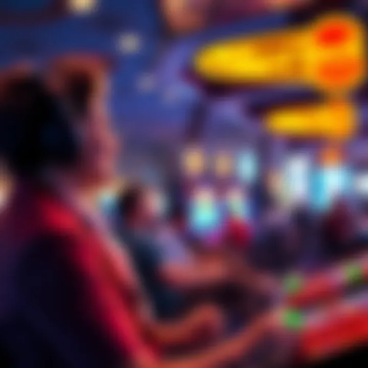 A satisfied player enjoying their gaming experience