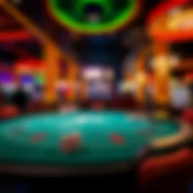 Exciting poker table at Hialeah Park Casino