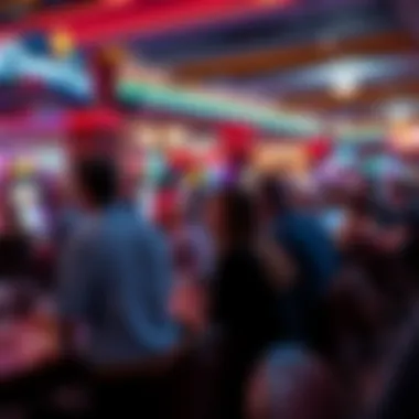 Guests enjoying various entertainment options at Hollywood Casino Grantville