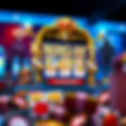 Knight Slots Casino homepage featuring vibrant graphics