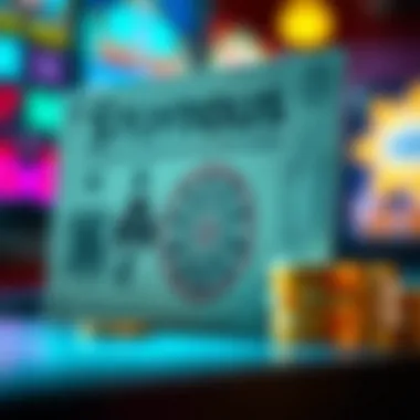 Symbols of Luck in Lottery Games A captivating lottery ticket displaying various symbols of luck and chance.