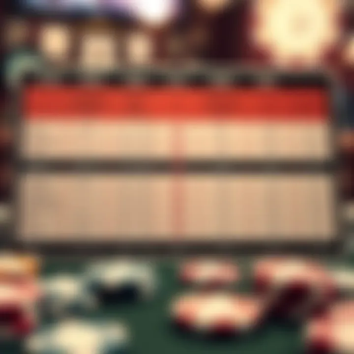 Evaluating Various Poker Calculators A comparison chart of different poker calculators.