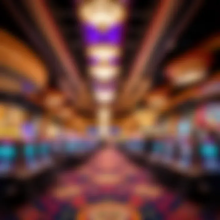 Panoramic View of the Casino Floor A panoramic view of the Seminole Hard Rock Tampa casino floor