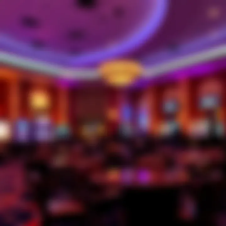 Relaxing Lounge at Silverton Casino Cozy lounge area featuring comfortable seating and entertainment
