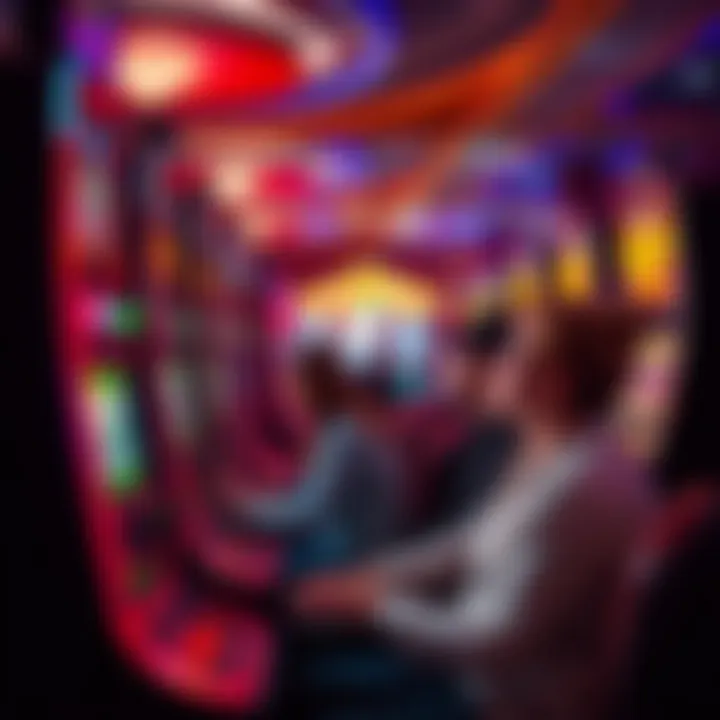 Engaged Players Immersed in the Gaming Experience Engaged players enjoying the slot games