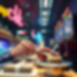 Conceptual representation of digital gaming transactions