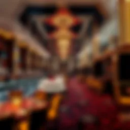 Elegant interior of the Club at the Wynn showcasing its luxurious design