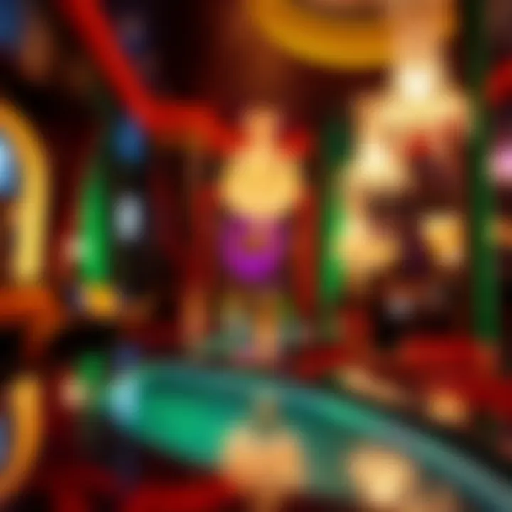 Vibrant nightlife ambiance at the Club at the Wynn