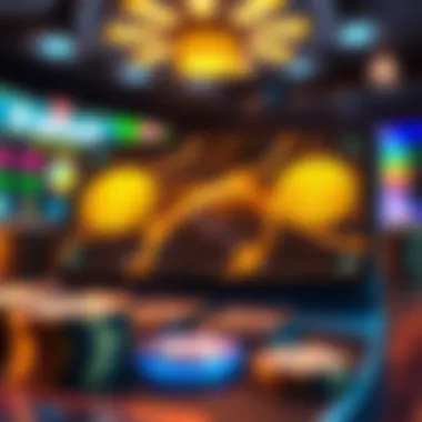 A digital wallet interface showcasing cryptocurrency transactions for gaming