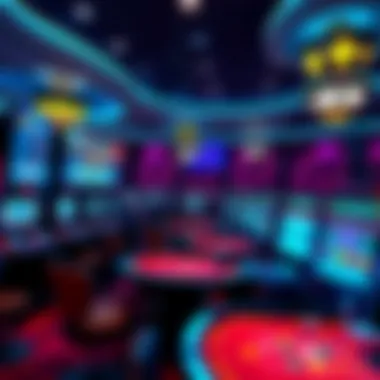 Virtual casino gaming environment filled with excitement