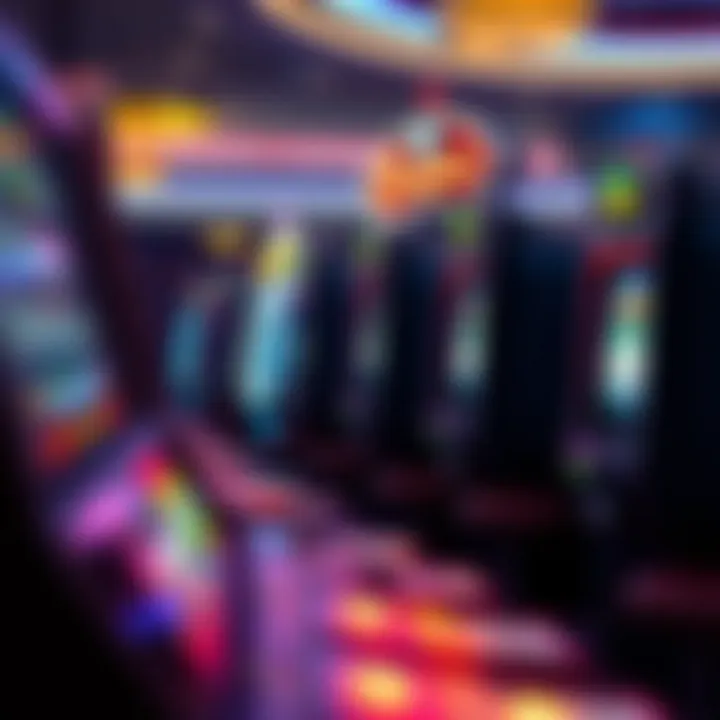 Psychological Appeal of Slot Machines Conceptual image depicting the psychological appeal of playing slot machines