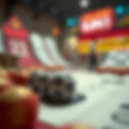 Visual representation of probability theory applied to lottery odds