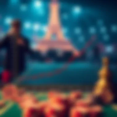 Graph illustrating betting strategies and outcomes