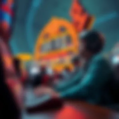 Online Gaming and Sports Betting in Utah Modern representation of online gaming and sports betting